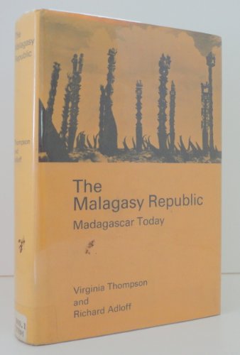 Stock image for Malagasy Republic: Madagascar Today for sale by Zubal-Books, Since 1961