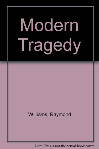 Modern Tragedy (9780804703130) by Williams, Raymond