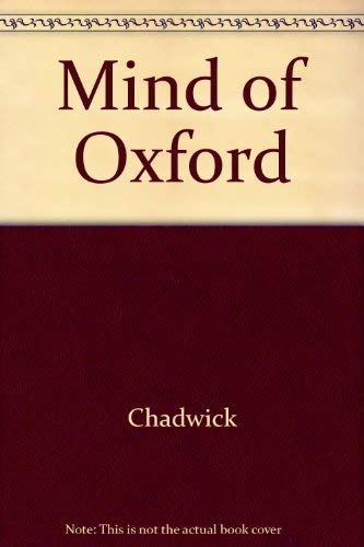 9780804703420: Mind of Oxford