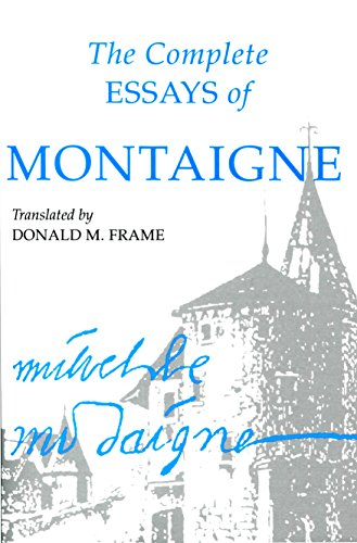 Beispielbild fr The Complete Essays of Montaigne zum Verkauf von Strand Book Store, ABAA