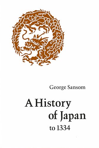 A History of Japan to 1334 - George Sansom