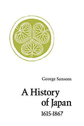 Imagen de archivo de History of Japan, 1615-1867 a la venta por Kennys Bookshop and Art Galleries Ltd.
