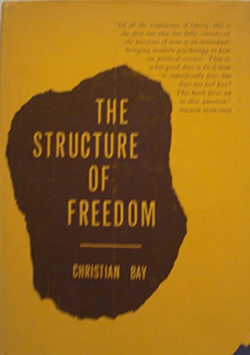 9780804705394: The Structure of Freedom