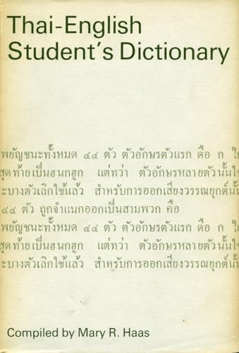 9780804705677: Thai-English Student’s Dictionary