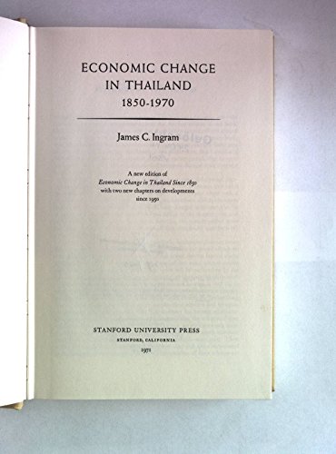 『4年保証』 - 1850-1970 Thailand, in Change Economic Ingram, C James その他