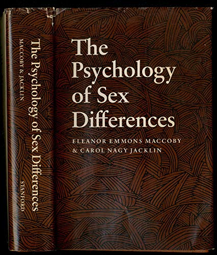 Beispielbild fr The Psychology of Sex Differences zum Verkauf von Better World Books