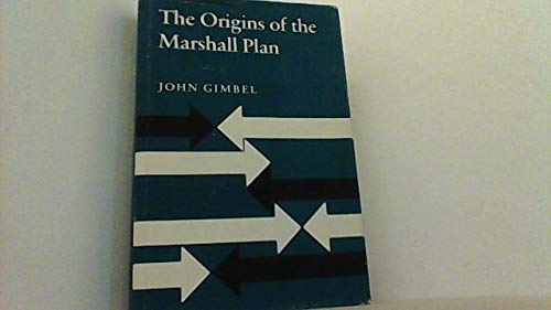 Beispielbild fr The Origins of the Marshall Plan zum Verkauf von Better World Books