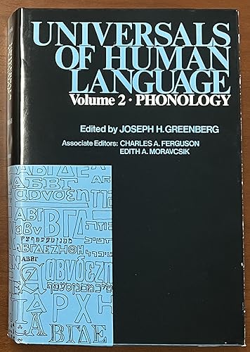 Imagen de archivo de Universals of Human Language, Vol. 2: Phonology a la venta por Books From California