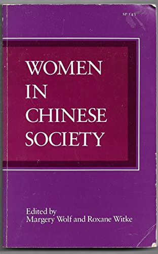 Stock image for Women in Chinese Society for sale by Redux Books