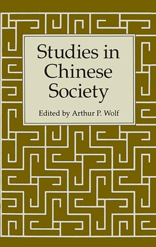 9780804710077: Studies in Chinese Society