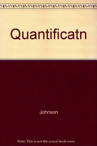 Imagen de archivo de Quantification in Cultural Anthropology An Introduction to Research Design a la venta por Zane W. Gray, BOOKSELLERS