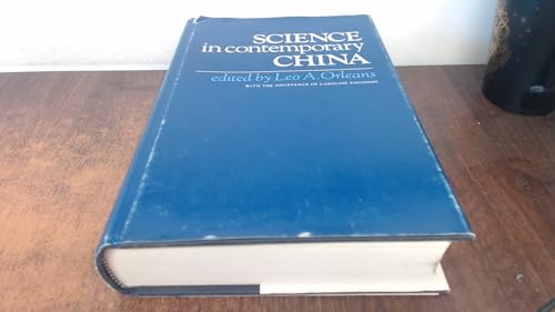 Imagen de archivo de Science in Contemporary China a la venta por George Cross Books