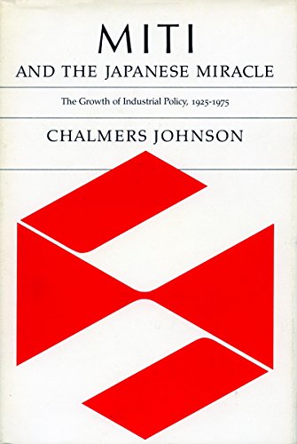 Beispielbild fr MITI and the Japanese Miracle : The Growth of Industrial Policy, 1925-1975 zum Verkauf von Better World Books