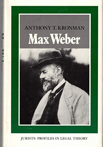 9780804711401: Max Weber (Stanford Law Books - Jurists: Profiles in Legal Theory)