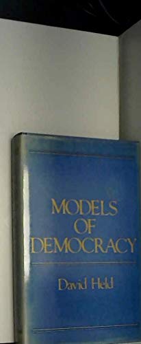 Beispielbild fr Models of Democracy zum Verkauf von Better World Books