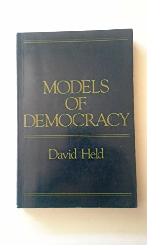 Stock image for Models of Democracy for sale by Wonder Book