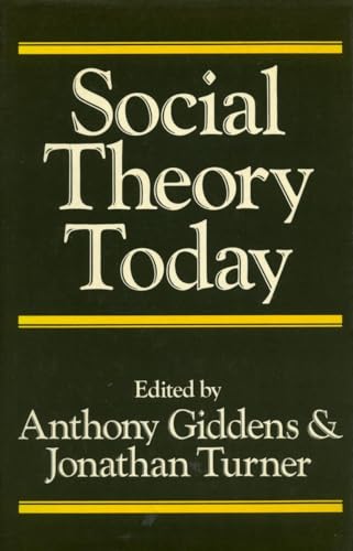 Social Theory Today {Hardcover}