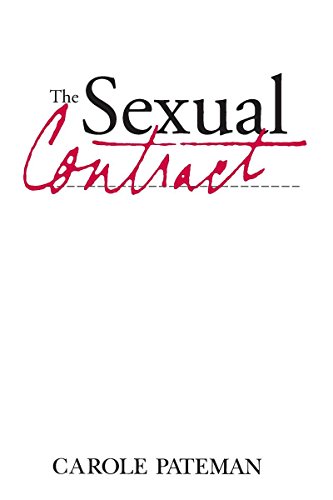 Imagen de archivo de The Sexual Contract a la venta por Half Price Books Inc.