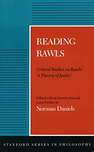 Stock image for Reading Rawls: Critical Studies on Rawls' "A Theory of Justice" for sale by Agape Love, Inc