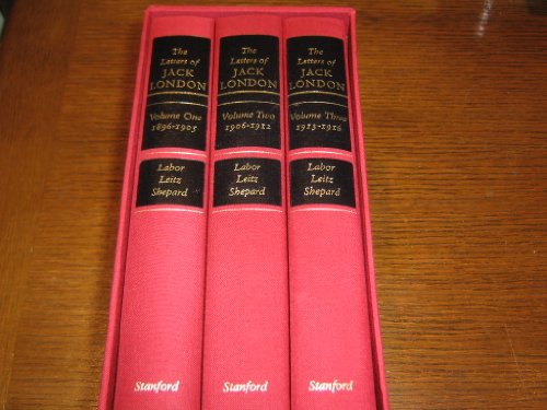 Stock image for The Letters of Jack London Vol. 1: 18961905; Vol. 2: 19061912; Vol. 3: 19131916, Deluxe set, in slip case for sale by Revaluation Books