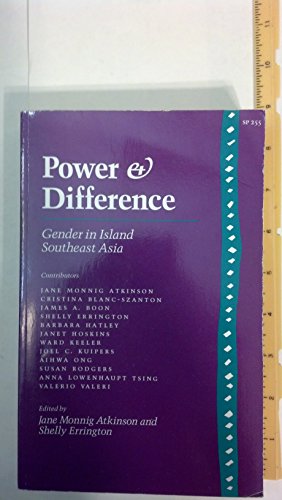 Imagen de archivo de Power and Difference: Gender in Island Southeast Asia a la venta por ThriftBooks-Atlanta