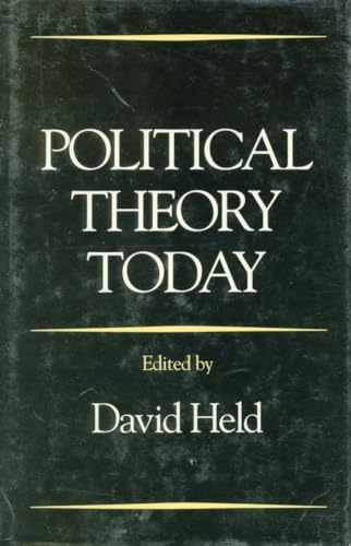 Stock image for Political Theory Today for sale by Wonder Book