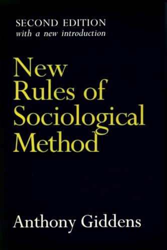 9780804722261: New Rules of Sociological Method: Second Edition