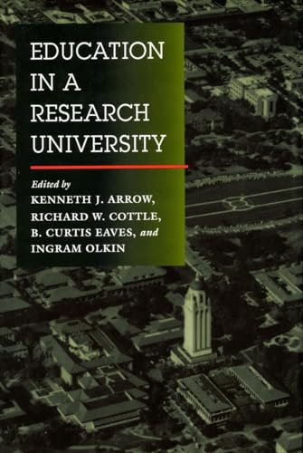 Imagen de archivo de Education in a Research University a la venta por A Squared Books (Don Dewhirst)