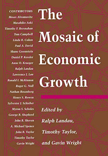 Imagen de archivo de The Mosaic of Economic Growth a la venta por Harmonium Books