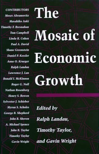 Imagen de archivo de The Mosaic of Economic Growth a la venta por David's Books