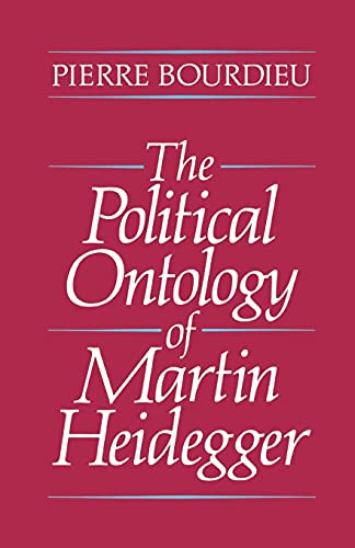 Stock image for The Political Ontology of Martin Heidegger for sale by Books on the Web