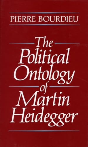 9780804726900: Political Ontology of Martin Heidegger, The