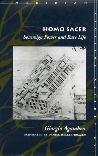 Imagen de archivo de Homo Sacer: Sovereign Power and Bare Life (Meridian: Crossing Aesthetics) a la venta por Ergodebooks