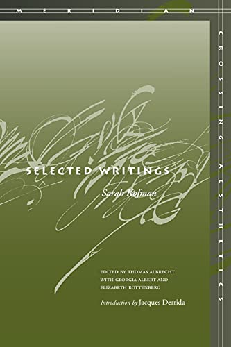 Beispielbild fr Selected Writings (Meridian: Crossing Aesthetics) zum Verkauf von Midtown Scholar Bookstore