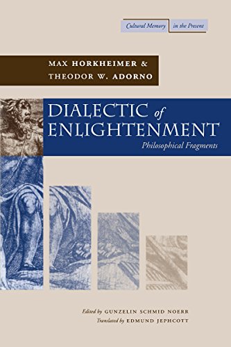 9780804736329: Dialectic of Enlightenment: Philosophical Fragments (Cultural Memory in the Present)