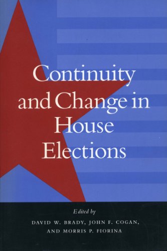 Imagen de archivo de Continuity and Change in House Elections a la venta por HPB-Ruby