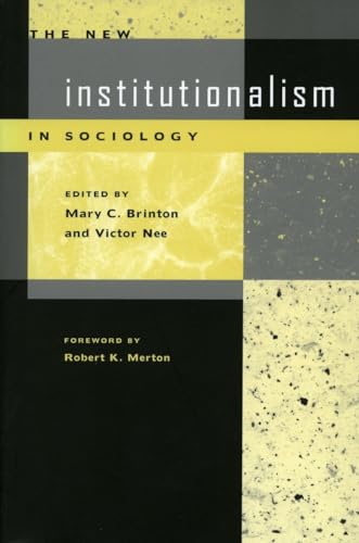 9780804742764: The New Institutionalism in Sociology