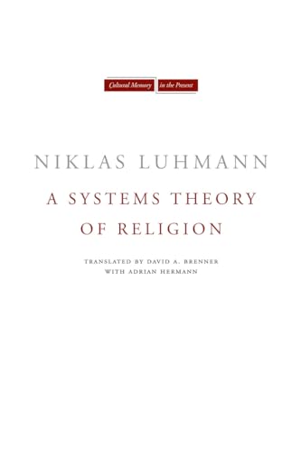 9780804743297: A Systems Theory of Religion