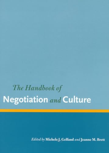 Stock image for The Handbook of Negotiation and Culture (Stanford Business Books (Hardcover)) for sale by Goodwill Southern California