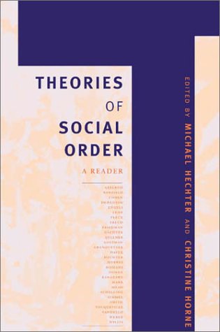 Stock image for Theories of Social Order: A Reader for sale by Carpe Diem Fine Books, ABAA