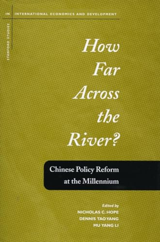 Imagen de archivo de How Far Across the River?: Chinese Policy Reform at the Millennium a la venta por HPB-Red