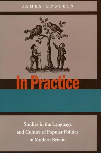 Stock image for In Practice: Studies in the Language and Culture of Popular Politics in Modern Britain for sale by HPB-Red