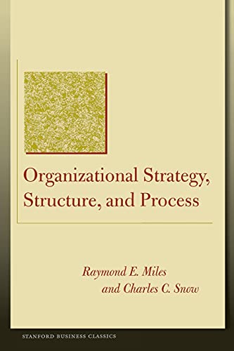 Beispielbild fr Organizational Strategy, Structure, and Process zum Verkauf von Better World Books Ltd