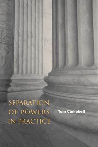 Beispielbild fr Separation of Powers in Practice zum Verkauf von ThriftBooks-Dallas