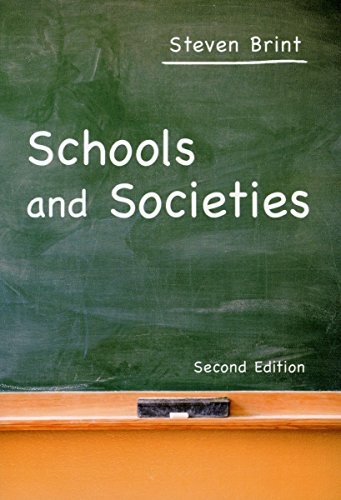 Stock image for Schools and Societies: Second Edition for sale by ThriftBooks-Dallas