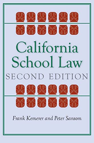 Beispielbild fr California School Law zum Verkauf von ThriftBooks-Dallas