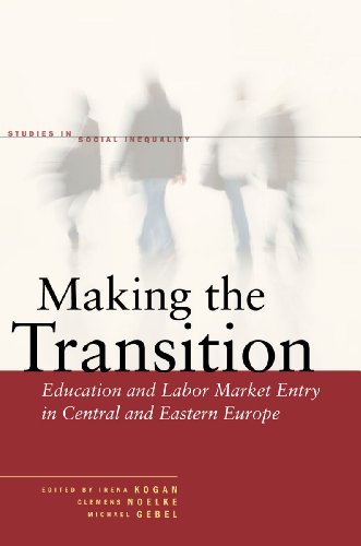 Imagen de archivo de Making the Transiton. Education and Labor Market Entry in Central and Eastern Europe a la venta por Valley Books