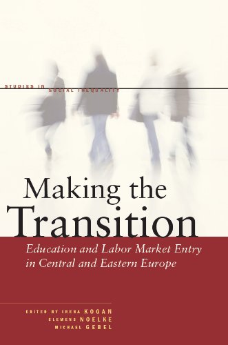 Stock image for MAKING THE TRANSITION: Education and Labor Market Entry in Central and Eastern Europe (Studies in Social Inequality) for sale by medimops