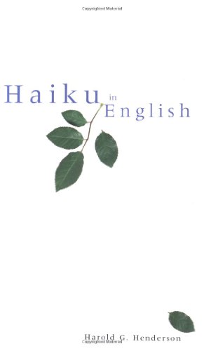 Beispielbild fr Haiku in English zum Verkauf von Better World Books