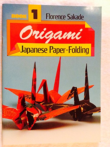 Imagen de archivo de Origami, Book 1: Japanese Paper Folding a la venta por Wonder Book